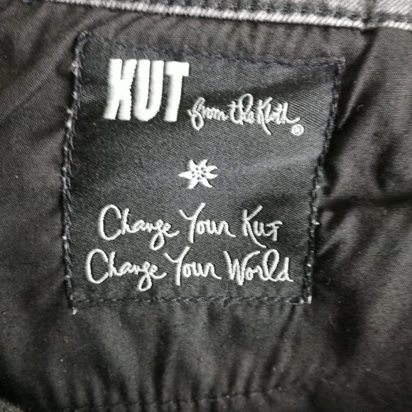 Kut from the Kloth Womens Jeans Skinny Mia Toothpick Denim‎ Black Wash Zipper 6 - Picture 13 of 13